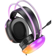 7.1  Rgb Profesyonel Gaming Mikrofonlu Gamer Oyuncu Kulaklığı USB Pc Ps Xbox Işıklı Rengarenk