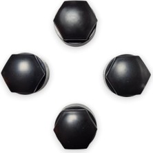 Seat Tarraco 2019-2024 Şifreli Bijon Kapağı Siyah 4 Adet 4M0601173C