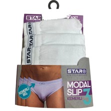 Star 109 Erkek 3'lü Modal Slip