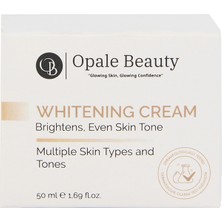 Opale Beauty Whitening Cream  50ML - Cilt Tonunu Aydınlatır ve Eşitler