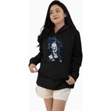 Fuddy Moda Bluelock Seishiro Nagi Kapüşonlu Sweatshirt, Unisex Oversize Anime Baskılı Hoodie