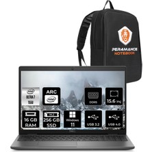 Dell Latitude 3550 Intel Core Ultra 7 155U 16GB 256GB SSD Windows 11 Home 15,6" FHD Taşınabilir Bilgisayar & Per4 Çanta XCTO355015VPUI7P346