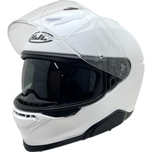 I71 Kask Mat Inci Beyazı