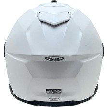 I71 Kask Mat Inci Beyazı