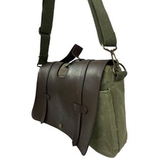 Kanvas Su Geçirmez Unisex Disayn Okul Gezi Iş Outdoor Postacı Çantası 35 cm x 24 cm