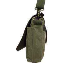 Kanvas Su Geçirmez Unisex Disayn Okul Gezi Iş Outdoor Postacı Çantası 35 cm x 24 cm