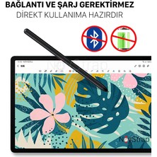 Novstrap Tablet Kalemi Stylus Spen Samsung Galaxy Tab S7 S8 S9 Fe Ultra Plus S6 Lite ile Uyumlu