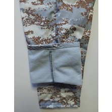 Beyzdenim Kışlık Termal Polarlı Kar Desen Kamuflaj Pantolon Mebranlı