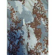 Beyzdenim Kışlık Termal Polarlı Kar Desen Kamuflaj Pantolon Mebranlı