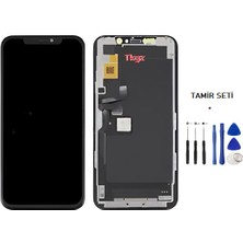 Tkgz Apple iPhone 11 Pro Uyumlu LCD Ekran Dokunmatik (Gx Marka) + Tamir Seti