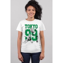 Rock&Roll Tokyo 99 Beyaz Kadın Tshirt
