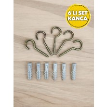 Nalbur Bakkal Metal Piton Vidalı Gerdirme Kancalı Avize Asma Kiti Çekme Kaldırma Tavan Açık Ağız