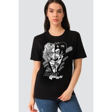 Rock&Roll Yaramaz Kız Siyah Kadın Tshirt