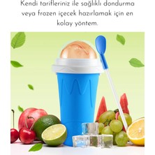 Pratik Dondurma Makinesi Dondurma Kalıbı ve Frozen Içecek Hazırlama Bardağı