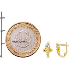 Çelikoğlu Kuyumculuk 14 Ayar Altın Bebek Çocuk Küpesi 1,34 gr