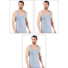 Erkek Ribana Atlet 3'lü Eko Paket Büyük Bedenli