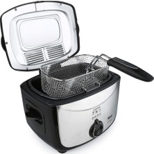 Fakir 1500W Fritöz Evrekala 1 - 1,9 lt Kapasite, Çıkarılabilir Hazne Yok, Metal Yapı