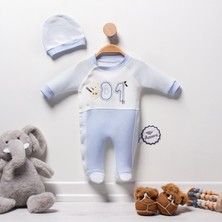 Annora Baby Formalı Ayıcık Erkek Bebek Tulumu