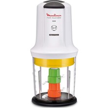 Moulinex 6'sı 1 Arada Blender - 500 Watt Motor, 0,5 Litre Kapasite, Plastik Gövde, 2 Vitesli