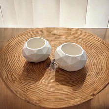 2 Li Asimetrik  Beton Saksı