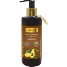 Naturix 3'lü Nemlendirici El, Yüz ve Vücut Krem Seti Propolis & Bal, Avokado, Aloe Vera Özlü