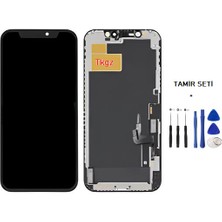 Tkgz Apple iPhone 12 Uyumlu LCD Ekran Dokunmatik (Jk Marka) + Tamir Seti