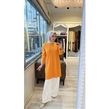 Invee 7014 Triko Tunik - Mango