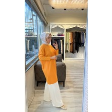 Invee 7014 Triko Tunik - Mango