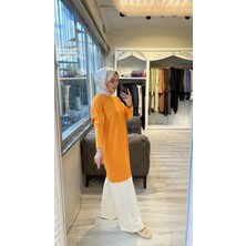 Invee 7014 Triko Tunik - Mango
