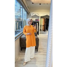 Invee 7014 Triko Tunik - Mango