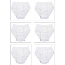 6'lı Paket Erkek Çocuk Pamuklu Yumuşak Rahat Boxer