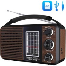 Byrsht Magi̇cvoi̇ce USR11 Portati̇f Radyo Fm-Usb-Sd/mmc-Aux (88-108 Fm Frekans Araliği) Byrnew