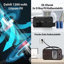 Byrsht Magi̇cvoi̇ce USR11 Portati̇f Radyo Fm-Usb-Sd/mmc-Aux (88-108 Fm Frekans Araliği) Byrnew