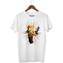 Alpşan Ticaret Mınecraft T-Shirt. Minecraft Tişört, Mınecraft Çoçuk & Yetişkin T-Shirt. Tişört MINECRAFT000044
