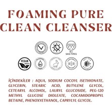 Alnova Gliserin İçeren Köpük Yüz Temizleyici - Foaming Pureclean Cleanser