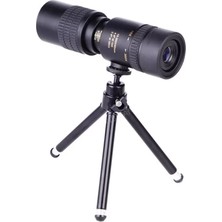10-300X40 Zoom Monoküler Teleskop Kademesiz Zoom Uzaktan Kumandalı Teleskop Telefon Klipsli Avcılık Açık Hava Kamp Hediyesi (Yurt Dışından)