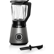 Bosch MMB6172S Serie 4, Blender, VitaPower, 1200 W, Metalik inoks gümüş