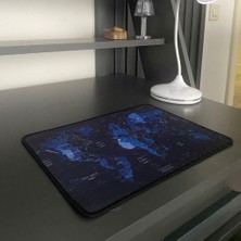 Sanec Küçük Boy Mouse Pad Dünya Haritası
