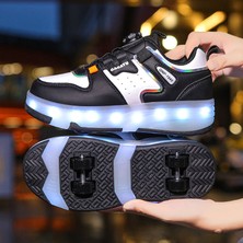 iFareem Kızlar Için LED Işıklı Paten Ayakkabıları Trend Açık Hava Spor Ayakkabıları (Yurt Dışından)
