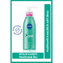 Nıvea Derma Skin Clear Yüz Temizleme Jeli 150Ml Ve Tonik 200Ml ,Bez Çanta Hediye