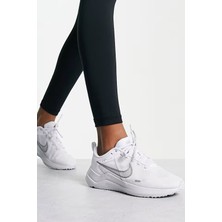 Nike Downshifter 12 Yürüyüş Koşu Ayakkabısı Beyaz Hafif Tekstil Tabanlı