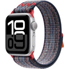 MobaxAksesuar Apple Watch 10 42MM - 38/40/41MM Kordon 2023 Point Hasır Kordon Strap Kayış 2/3/4/5/6/se/7/8/9