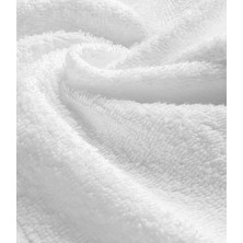 INTER Z 3'lü Set Beyaz  Pamuk El Havlusu 50 x 90  cm , Otel Havlusu