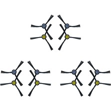 Arcane X750 V8S V80 V8 Elektrikli Süpürge Yedek Parçası Için 12 Adet Yan Fırça (Yurt Dışından)