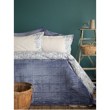 Bedline Wellsoft  Kapitone Yatak Örtüsü Seti Çift Kişilik Lauren Blush