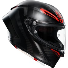 Agv Pista Gp Rr Carbon Blk Red Kapalı Kask