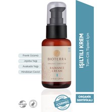 Bioterra Organik Radiance Yüz Kremi 50 ml