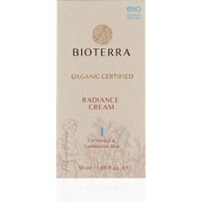 Bioterra Organik Radiance Yüz Kremi 50 ml