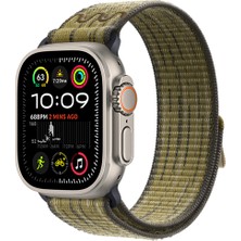MobaxAksesuar Apple Watch Ultra 1/2/3 49mm Kordon 2023 Point Hasır Kordon Strap Kayış