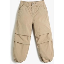 Refa Collection Kız Çocuk Paraşüt Pantolon Cepli